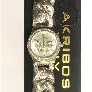 AKRIBOS Watch Stainless Steel